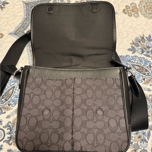 Coach Sprint map bag 25 signature black/charcoal/black. - Picture 3 of 8